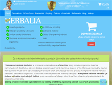 Tablet Screenshot of detoxikacia-herbalia.com